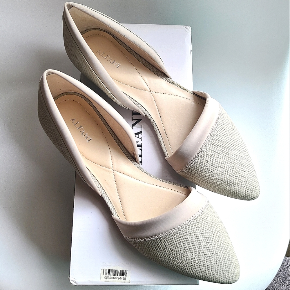 Alfani Grey Flats